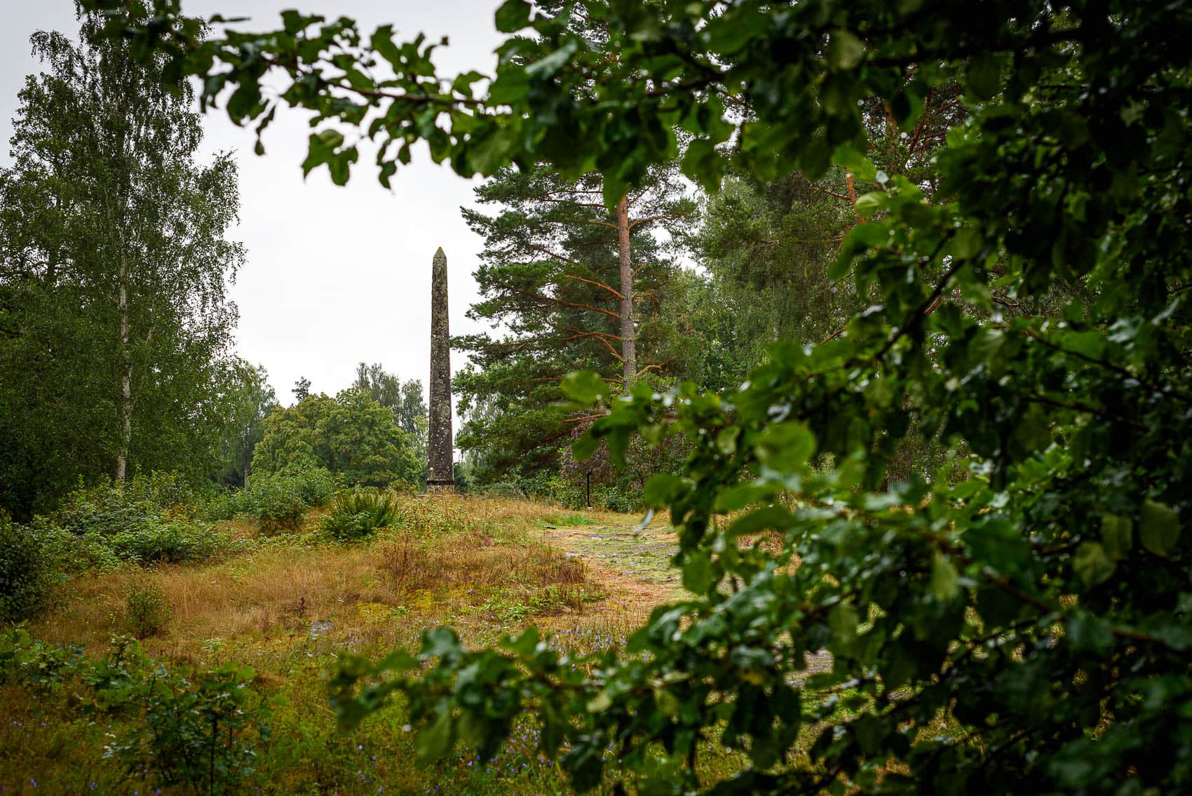 Obelisken på Lanthöjden, Göta Kanal